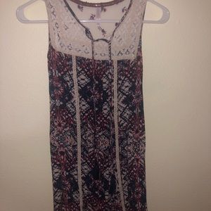 pattern dress
